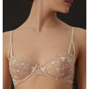 Botanika La Perla balconette bra beige