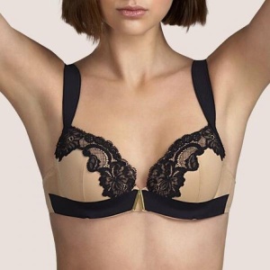 Dion push up plunge rinnahoidja must UUS BESTSELLER