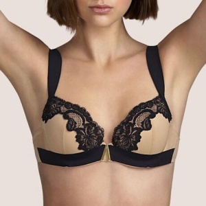 Dion push up bra black