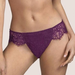 Ella classic lace brief tourmaline