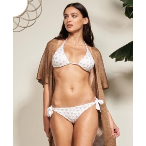 Max Mara Alyssa triangle bikini set ivory