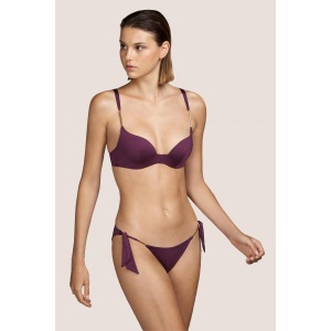 De Gouges Bikini Top Full Cup Pehmustettu viini 