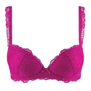 Aubade Dance plunge push up bra fuchsia