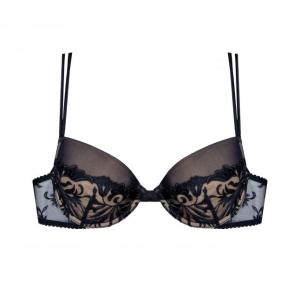 La Belle Epoque plunge push up bra black BLACK FRIDAY.