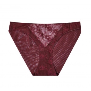 La Belle Epoque classic brief burgundy