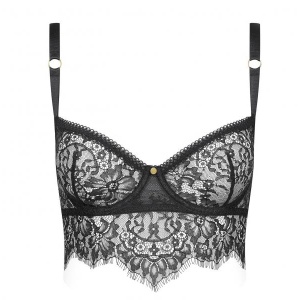 Maison Close underwired bra black