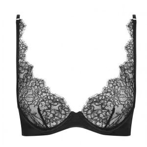 Maison Close underwired bra black