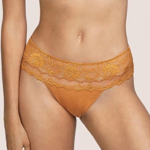 Eve lace brief gold