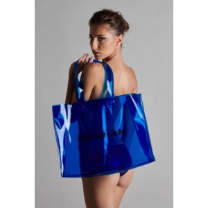 Maison Close  beach bag blue
