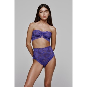 Shavonne lace  high brief violet